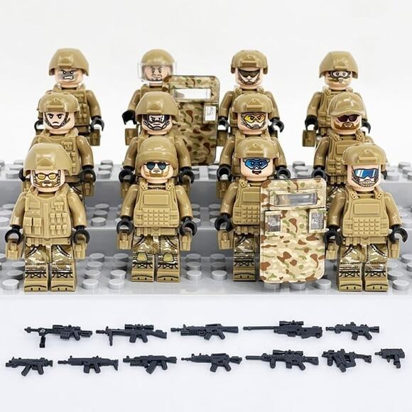 Special Forces Custom Minifigures Lot of 12 - Picture 2 of 4